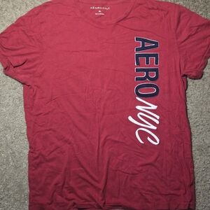 Aeropostale Red Graphic Tee